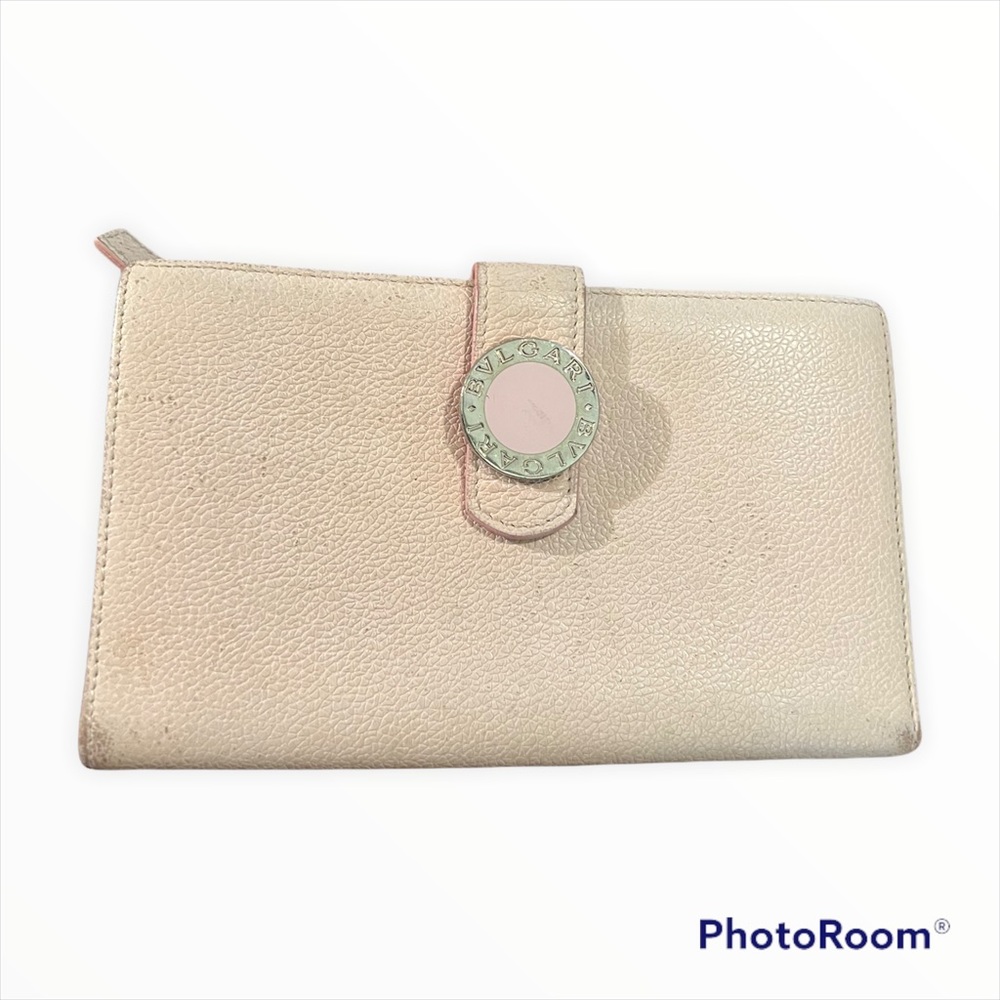 Authentic Bvlgari leather wallet